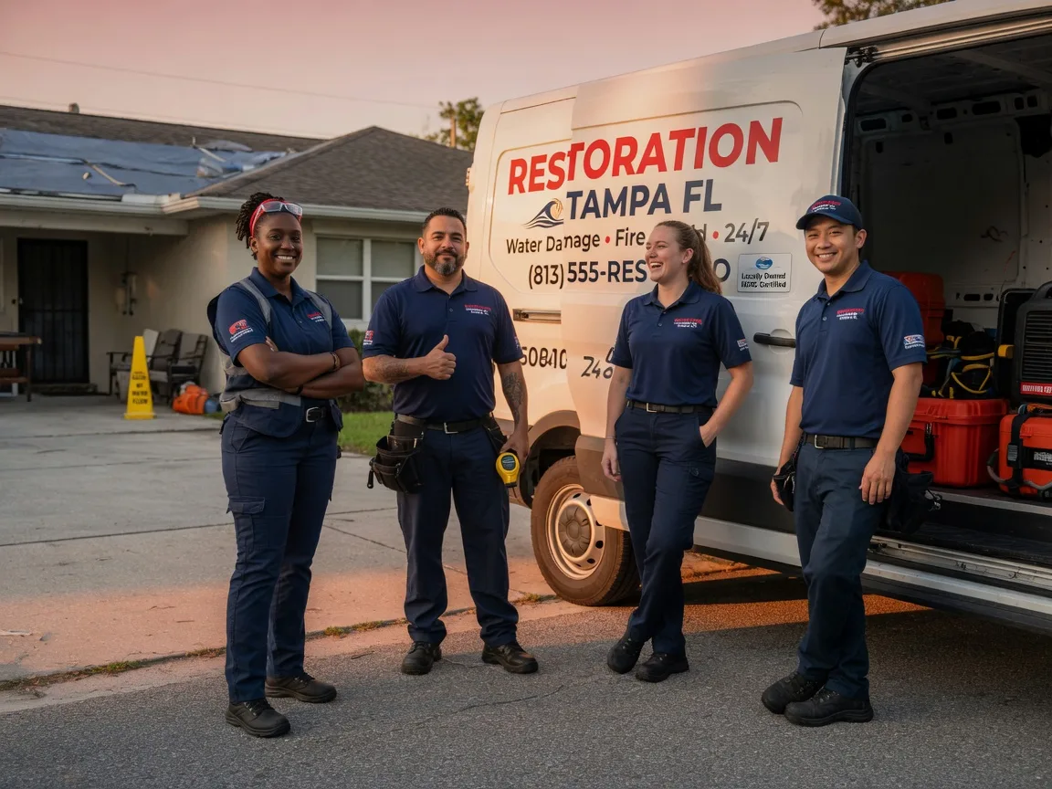 Water Damage Restoration company in Parker Dam, CA